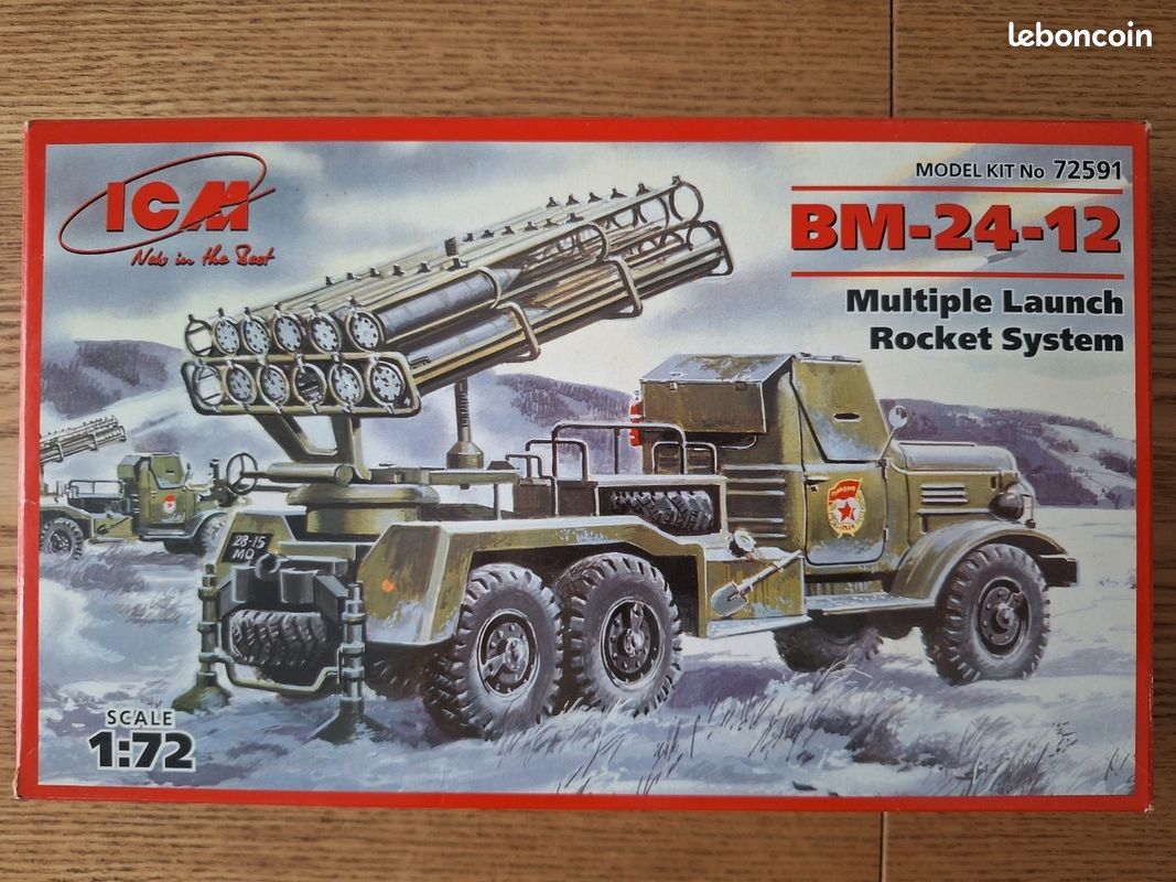 BM-24-12 - ICM - maquette au 1/72 - Modélisme