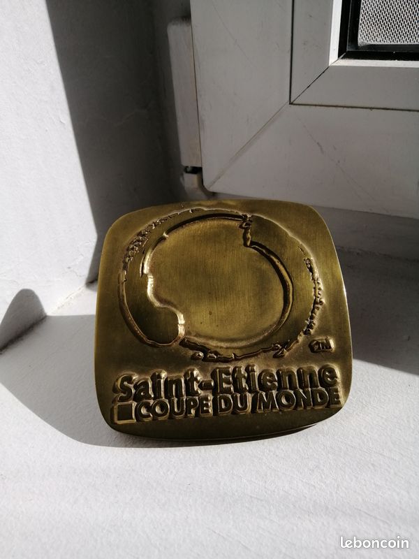ANCIENNE PLAQUE BRONZE Chamond Marine Etienne Electro Mécanique Sulzer 1953 EUR 120,00 - FR