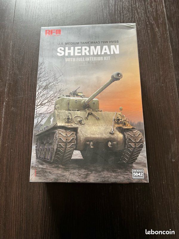 Rfm 5042 1/35 Ölçek M4A3 76W Hvss Sherman Tankı, Iç Detaylı, Fiyatı