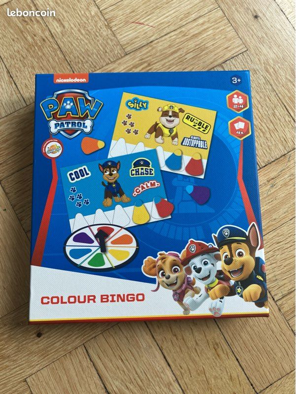 Bingo des couleurs pat patrouille (image 1)