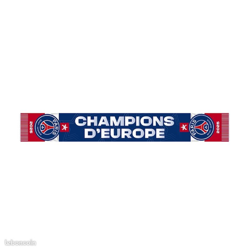 ÉCHARPE DE FOOTBALL Paris Saint Germain Champion De La Champions League 2025 EUR 15,95 - FR