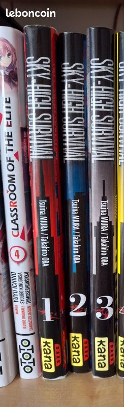 Lot de 3 mangas Sky-High Survival : Tomes 1, 2, et 3 (image 2)