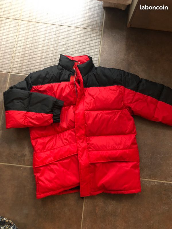 Doudoune rouge et noire homme XL (image 1)