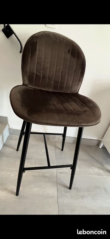Chaise de bar - lot de 4 (image 1)
