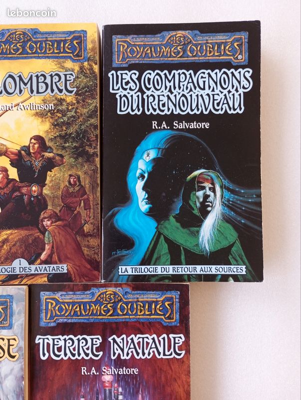 Les ROYAUMES OUBLIÉS ( 5 livres en très bon état ) (image 3)