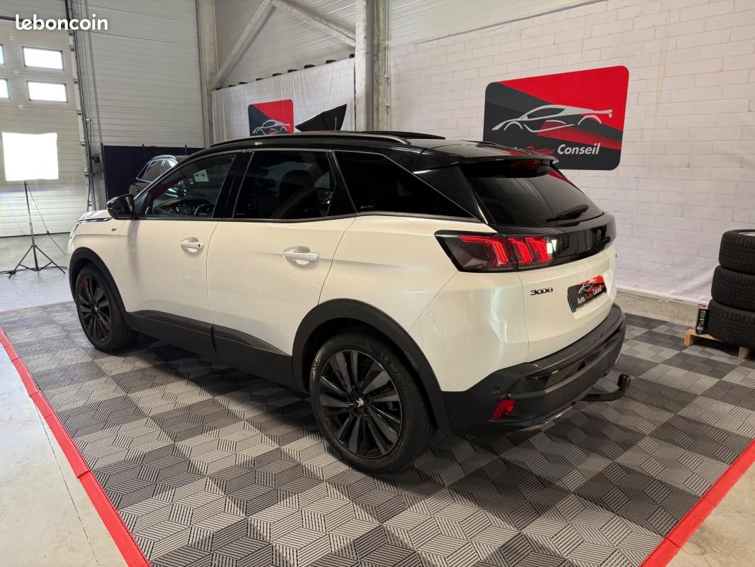 Peugeot 3008 BlueHDi 130ch GT PACK EAT8- BLACK -CAR PLAY- SONO FOCAL-TOIT OUVRANT- (image 4)