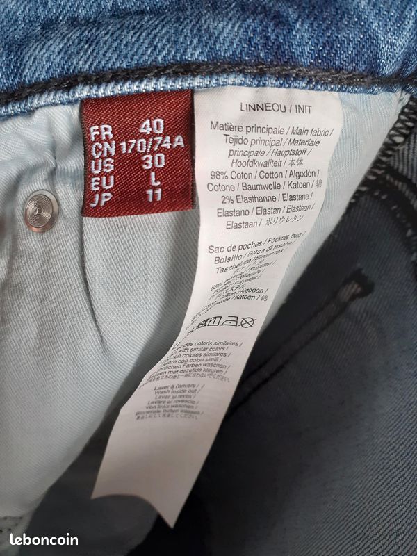 Jean Comptoir Des Cotonniers – Taille 8 (FR) – Coupe Slim/skinny – NEUF Avec étiquettes