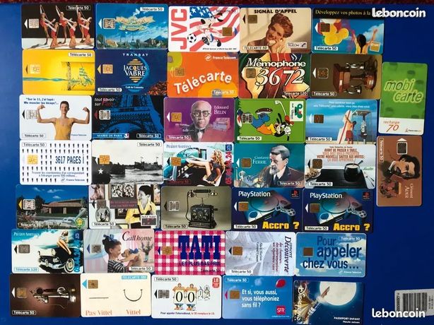 Lot De 6 Cartes Téléphoniques Usagées Sur Le Thème Du Football - Collection