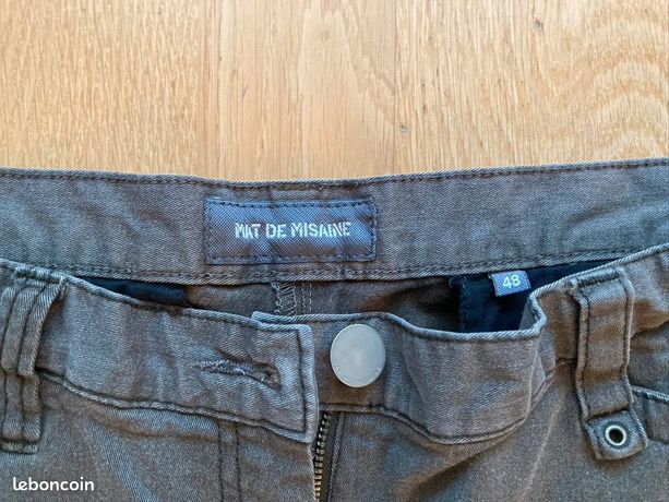 Pantalon Chino Mât De Misaine Couleur Chocolat - Taille 44, Occasion Très Bon état