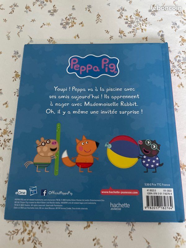 Livre peppa pig Peppa apprend à nager (image 2)