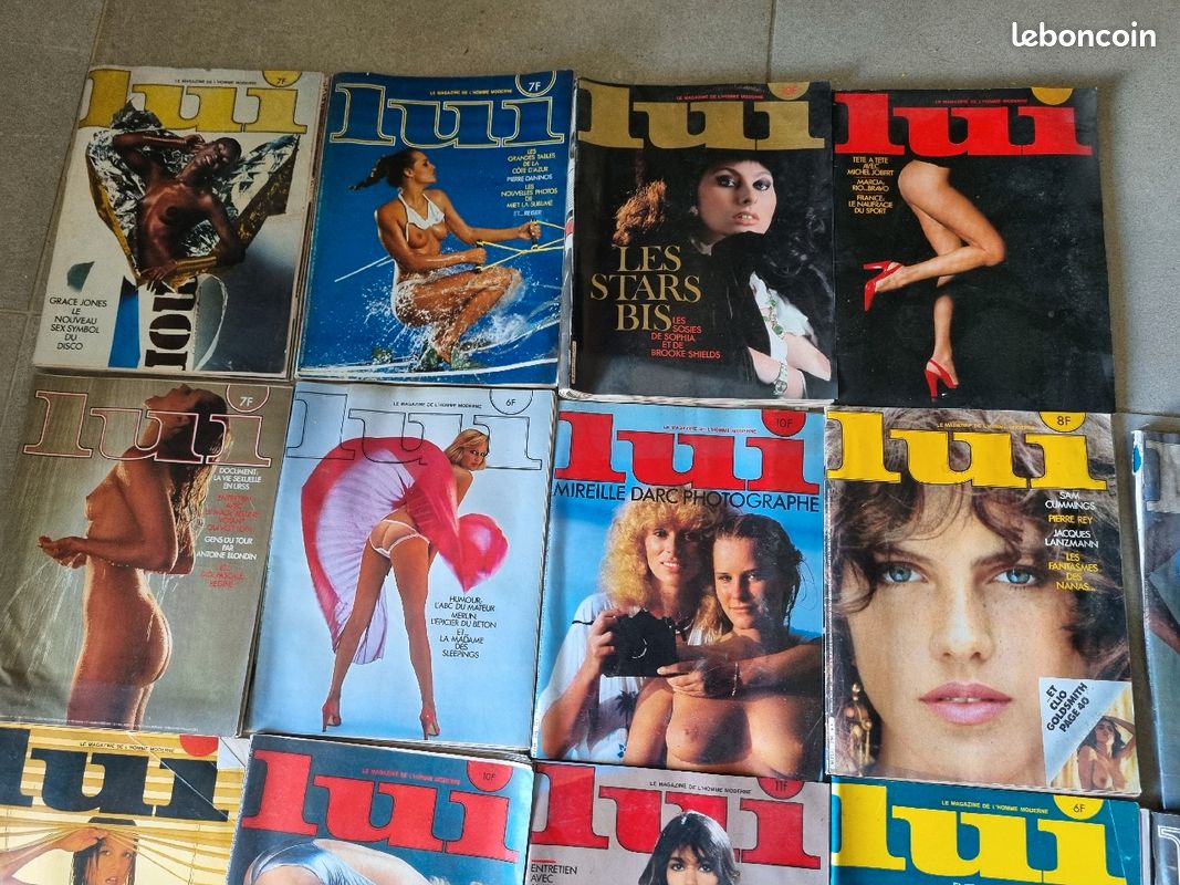 Lot de magazines lui - Livres