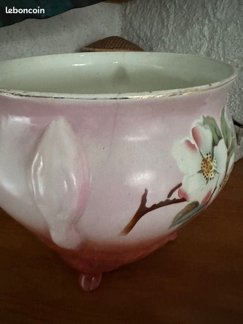 Cache pot en céramique ancien (image 2)
