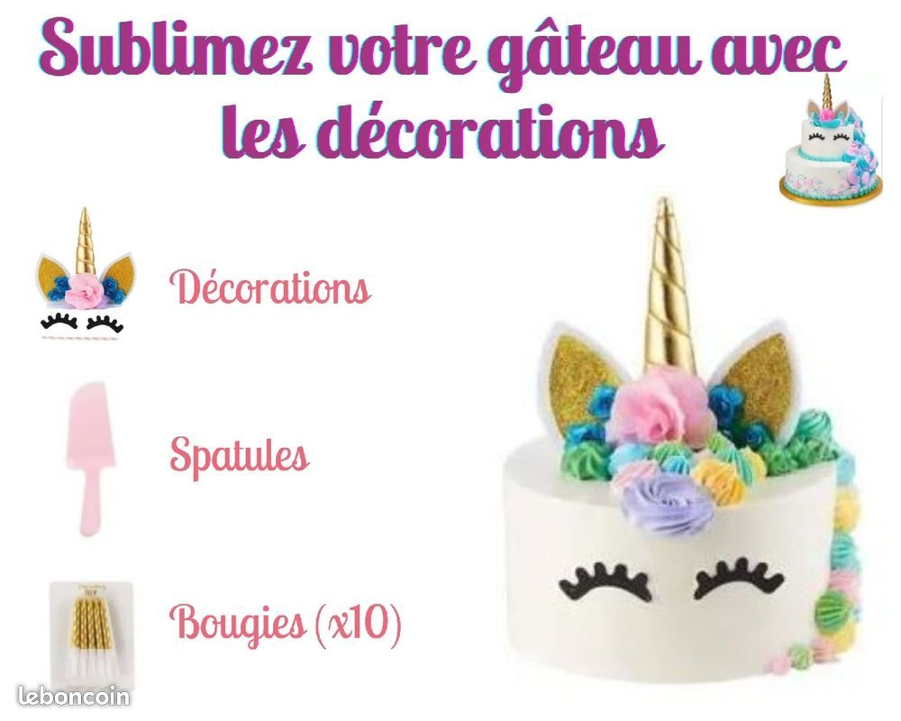 84 Pcs Vaisselle Fête Licorne Pour 16 Invités - Assiettes, Tasses, Serviettes, Pailles Thème Unicorn Anniversaire