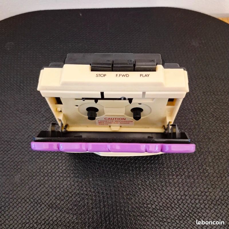 Lecteur cassette/Walkman vintage Lansay beetle coccinelle volkswagen (image 3)