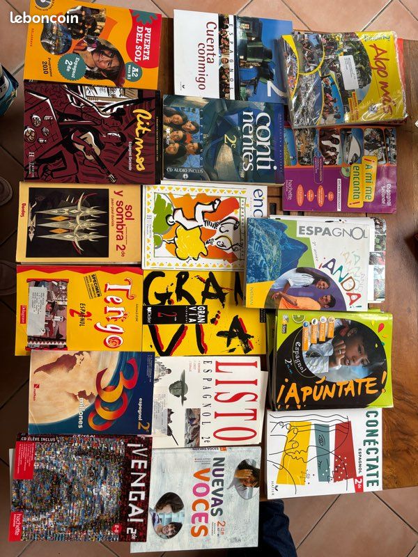 Manuels d’espagnol Lycee gratuits de ma bibliothèque professionnelle (image 1)