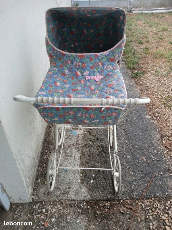 Landau de poupée vintage style rétro marque prestige (image 4)