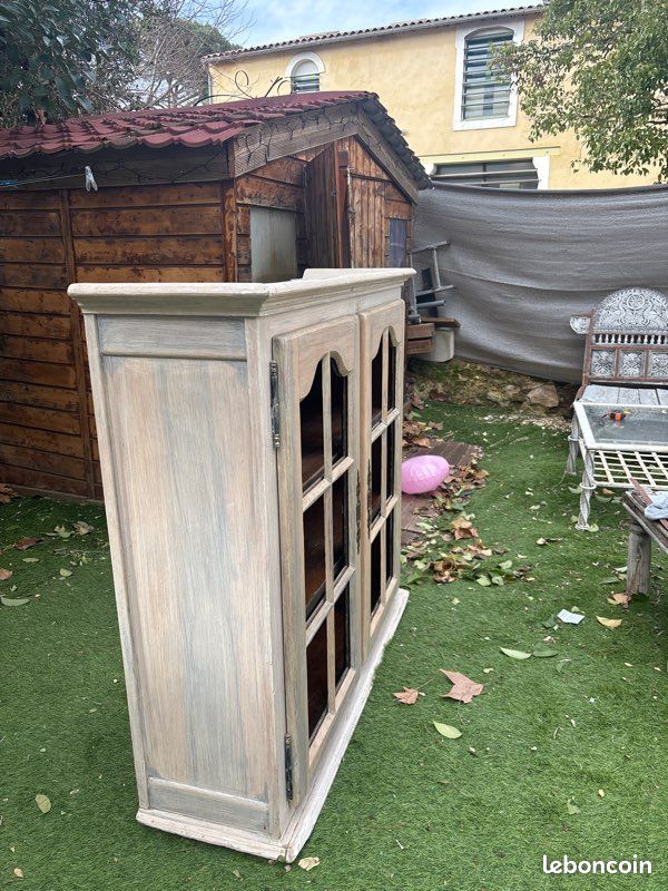 Meuble étagère avec porte (image 2)