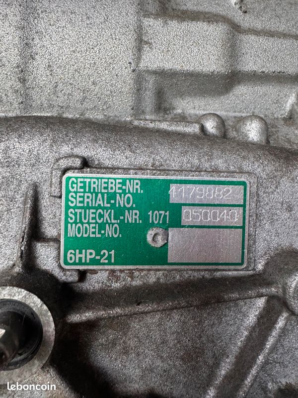Boite de Vitesses automatique 6HP-21 6HP21 avec boîte de transfert BMW X1 E84 2.0D 145CV (image 3)