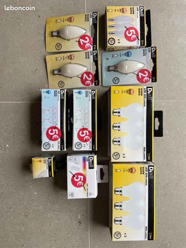 Lot d’ampoules à LED (image 1)