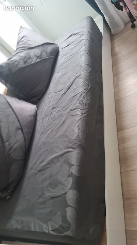 Banquette avec matelas bultex et coussin (image 5)