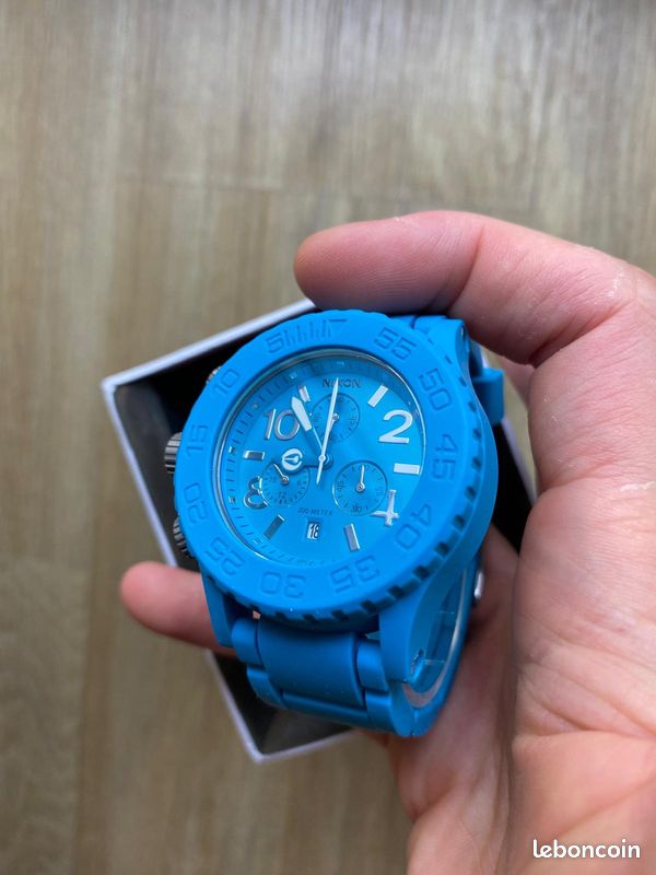 Nixon Rubber 42-20 Chrono Sky Blue (image 2)