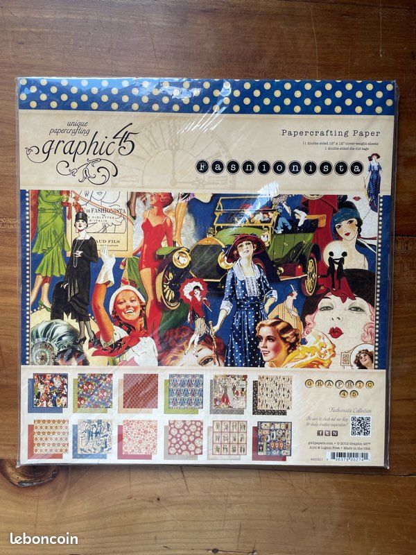 Scrapbooking : Graphic 45 Fashionista (image 1)