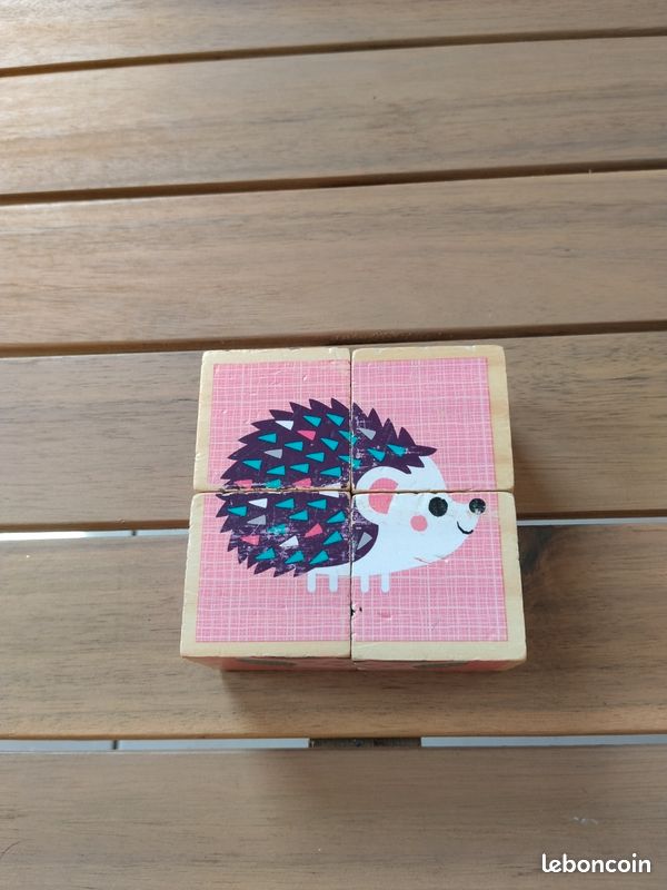 Cube puzzle en bois (image 2)