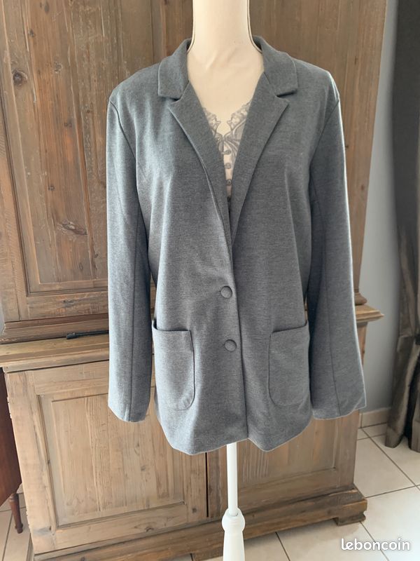 Veste grise La redoute (image 2)