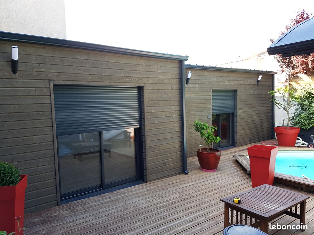 EXTENSION et GARAGE en OSSATURE BOIS (image 2)
