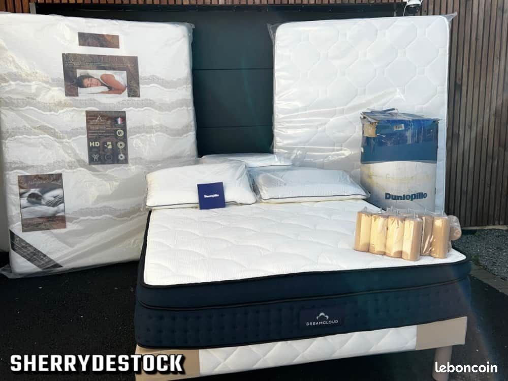 Matelas sommier neuf 140x190 a 250 ttc⁬⁭⁢‌⁭⁫⁬⁫‌‍⁠⁫⁪‌​ (image 1)