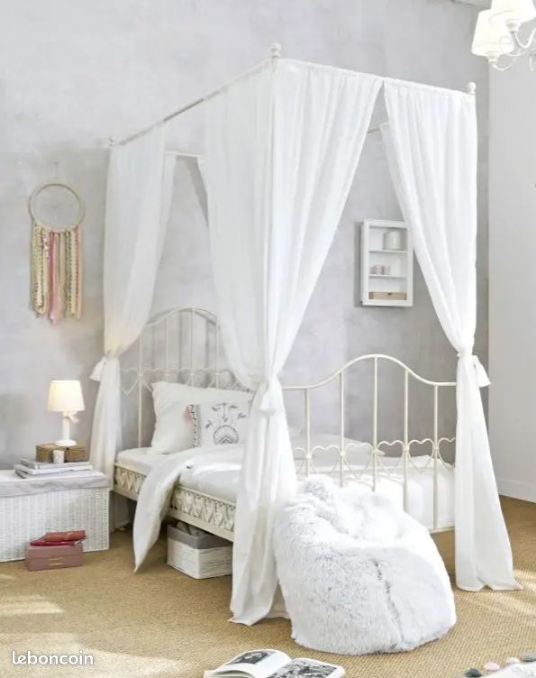 Lit baldaquin enfant 90×190 (image 2)