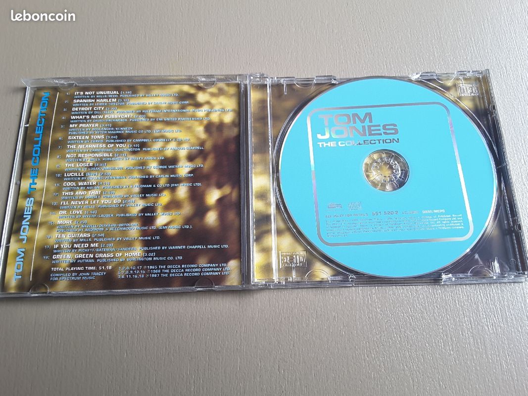 Rv cd tom jones best of (image 2)