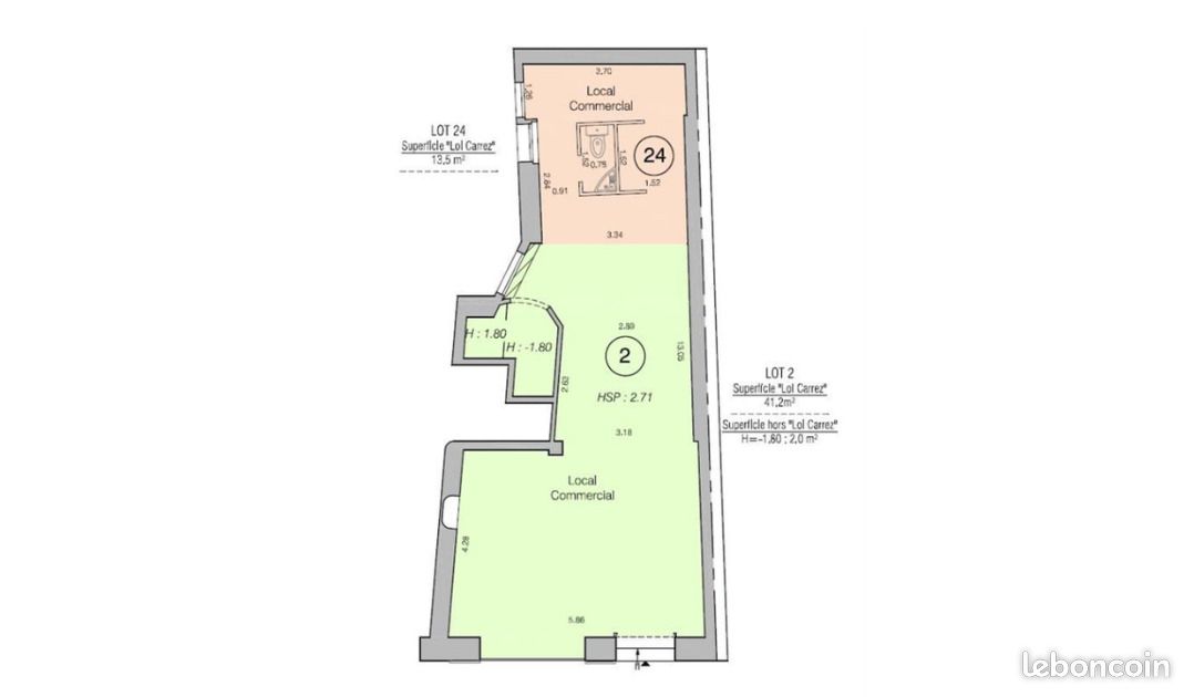 Commerce 55 m² (image 5)