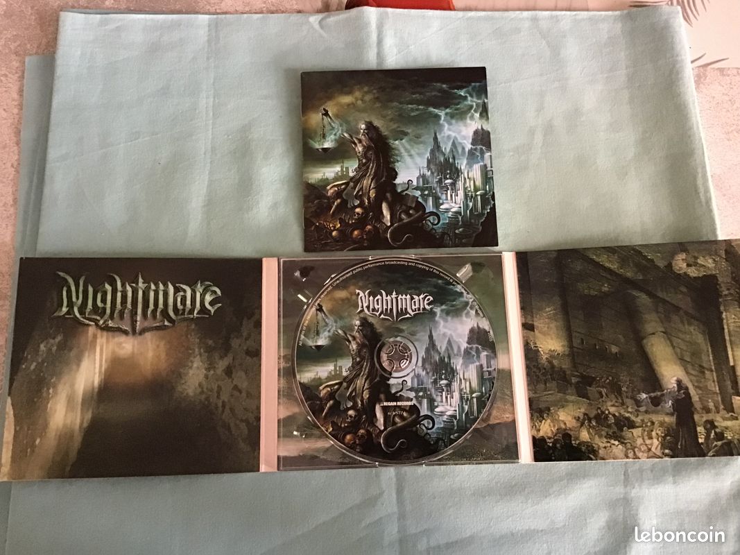 Cd métal .Nigthmare / the dominion gate ,digipack (image 2)