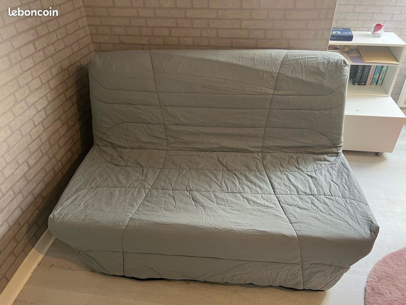 Canapé BZ 140 gris (image 2)