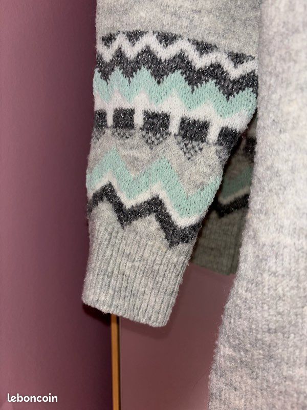 Robe pull grise (image 3)