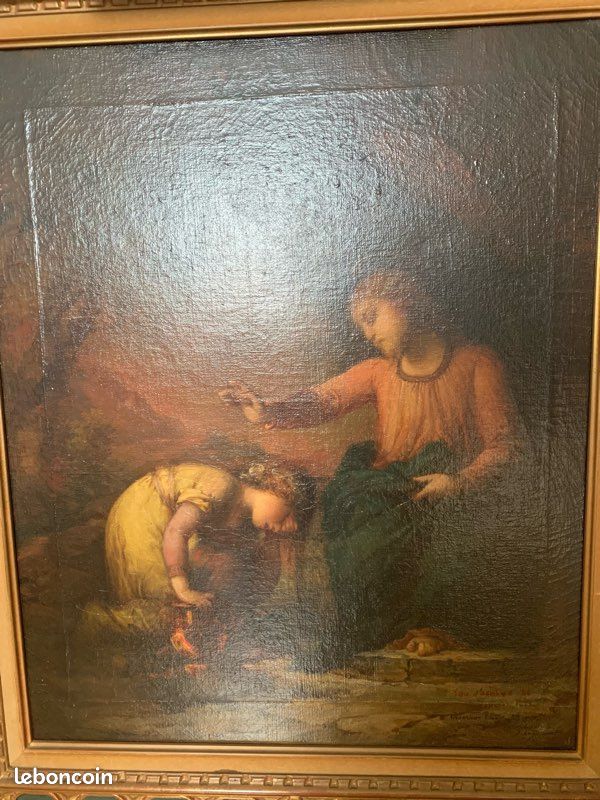 Tableau flamand 18 e siècle (image 7)