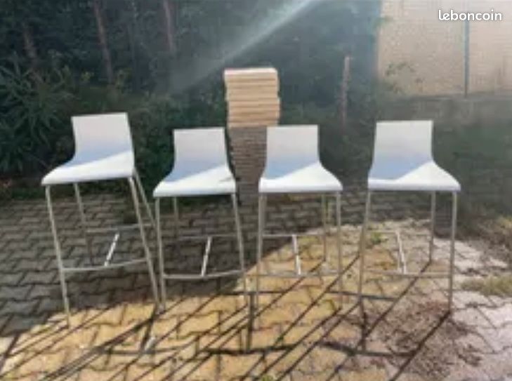 Lot de 4 chaises haute (image 1)