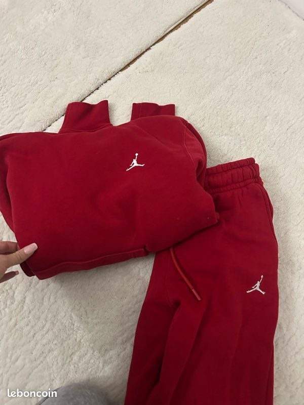 Air Jordan Femme Survet Jordan Rouge Nike Jordan Jumpman Veste