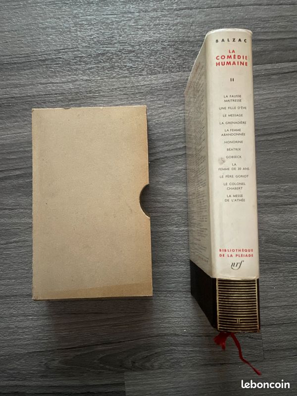 Œuvre de la Pléiade Balzac (image 2)