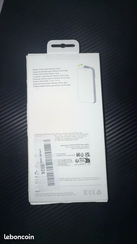 Coque en silicone MagSafe iPhone 16 pro Max (image 3)
