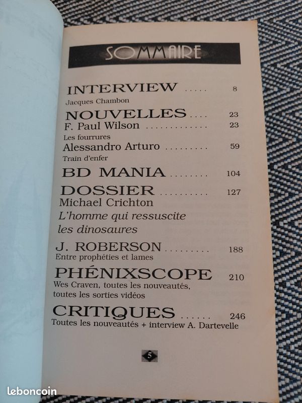 Dossier Michael Crichton (image 5)