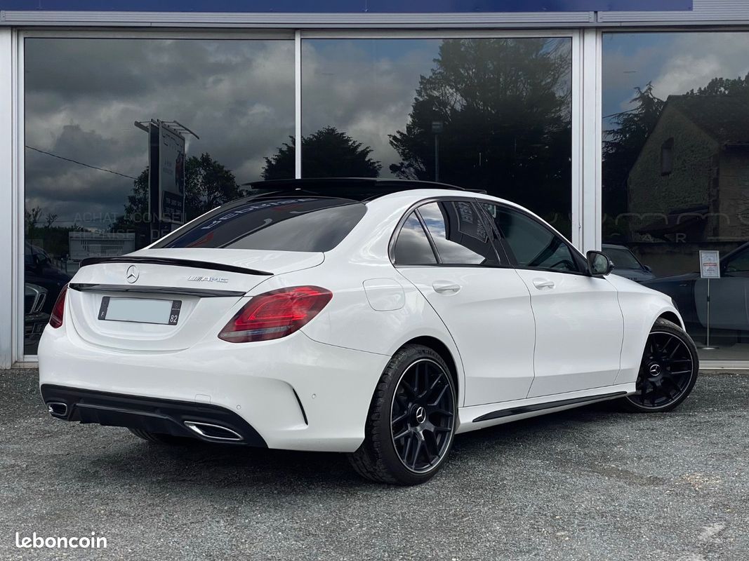 Mercedes CLASSE C 220D 194 ch / Toit ouvrant / Ambiance LED intérieur / Son Burmester / Sièges chauffants / Virtual Cockpit / Caméra 360° (image 6)