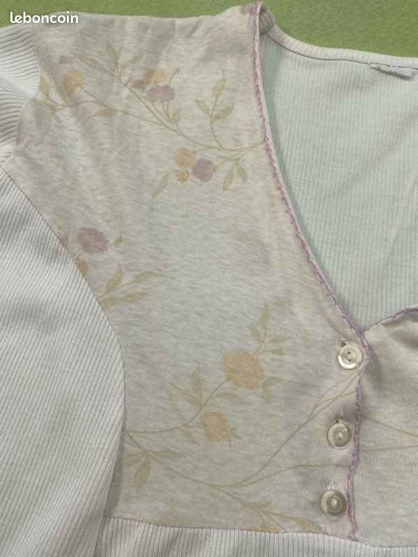 Chemise de nuit été écru femme 50/52 (image 3)