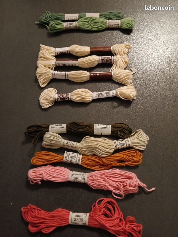 Echeveau coton retors mat DMC et retors à broder dolfus (image 8)