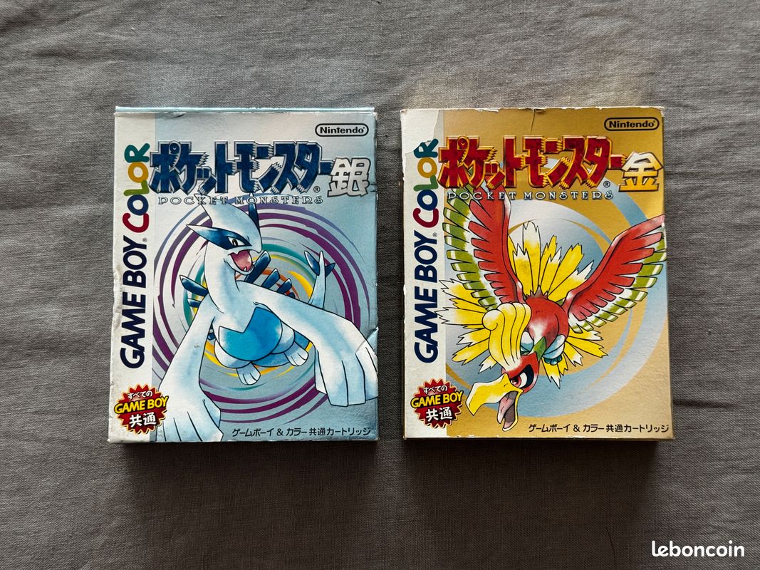 POKEMON VERSION BLEU Bleue Game Boy Color Gameboy Advance GBA EUR 17,99