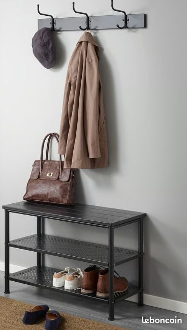 Banc avec rangement chaussures et patère IKEA Ameublement