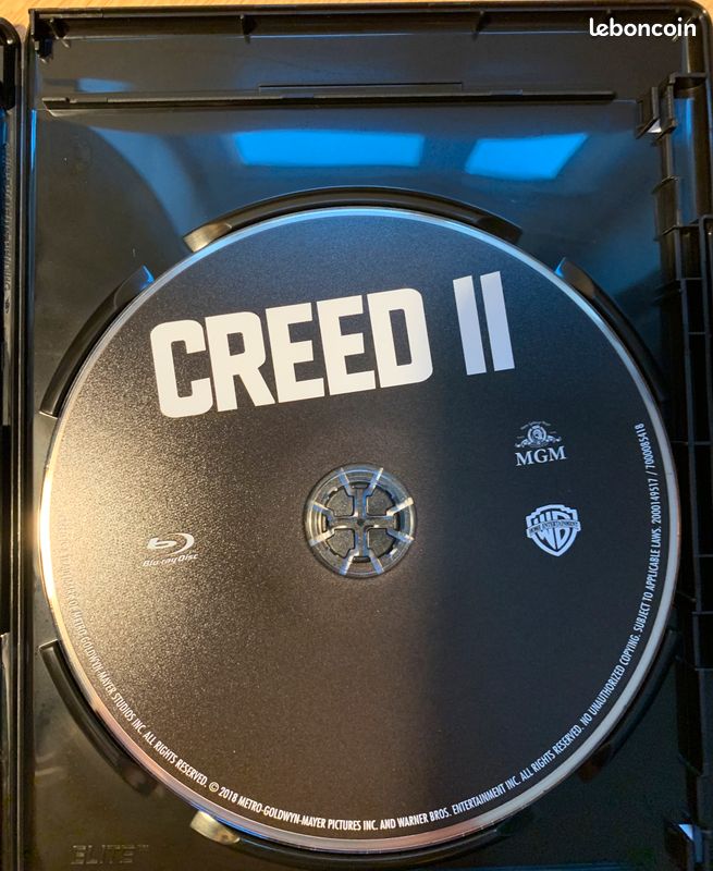 Creed 2 blu-ray (image 3)