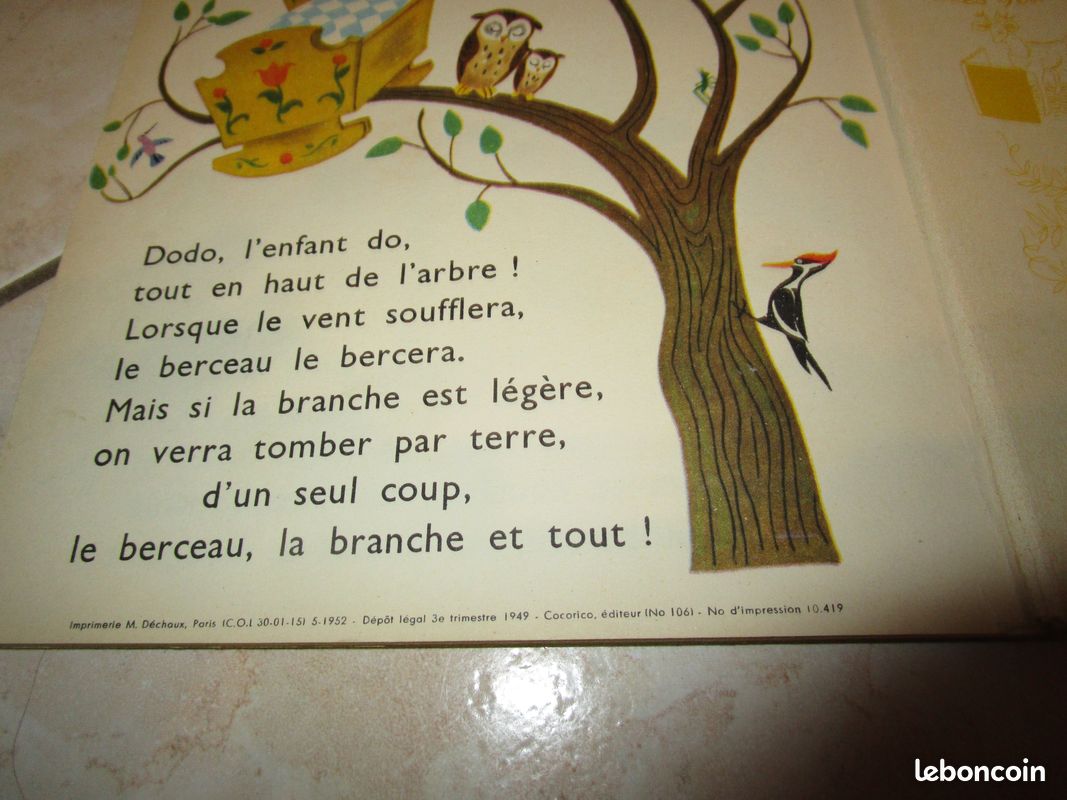 Vieux livre enfant pain d'épice de battaglia 1949 (image 4)