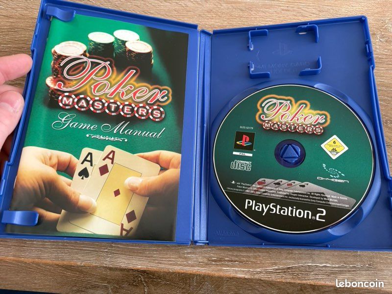 Jeu Poker Masters PS2 PlayStation 2 - Bon état - Testé Et Ressurfacé Si Besoin